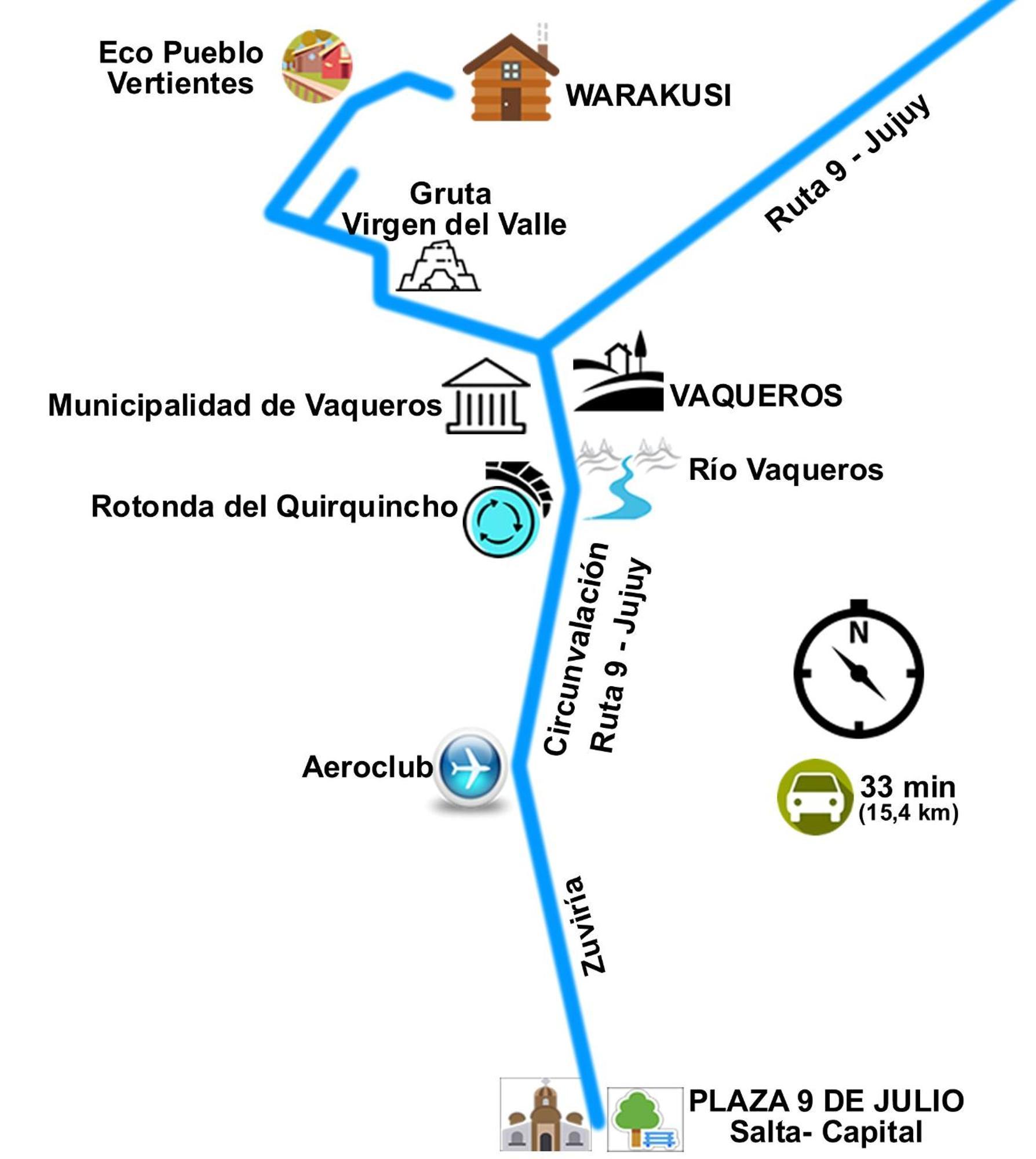 Wara Kusi Cottages, In Salta Argentina Esterno foto